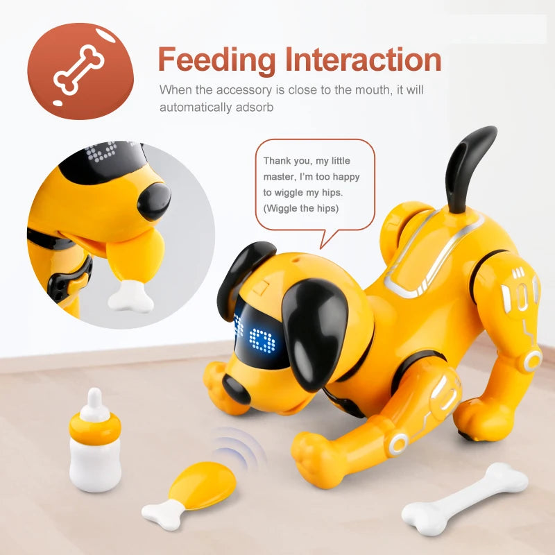 Programmable Smart Robot Dog | Remote Control, Lithium Battery, Fast