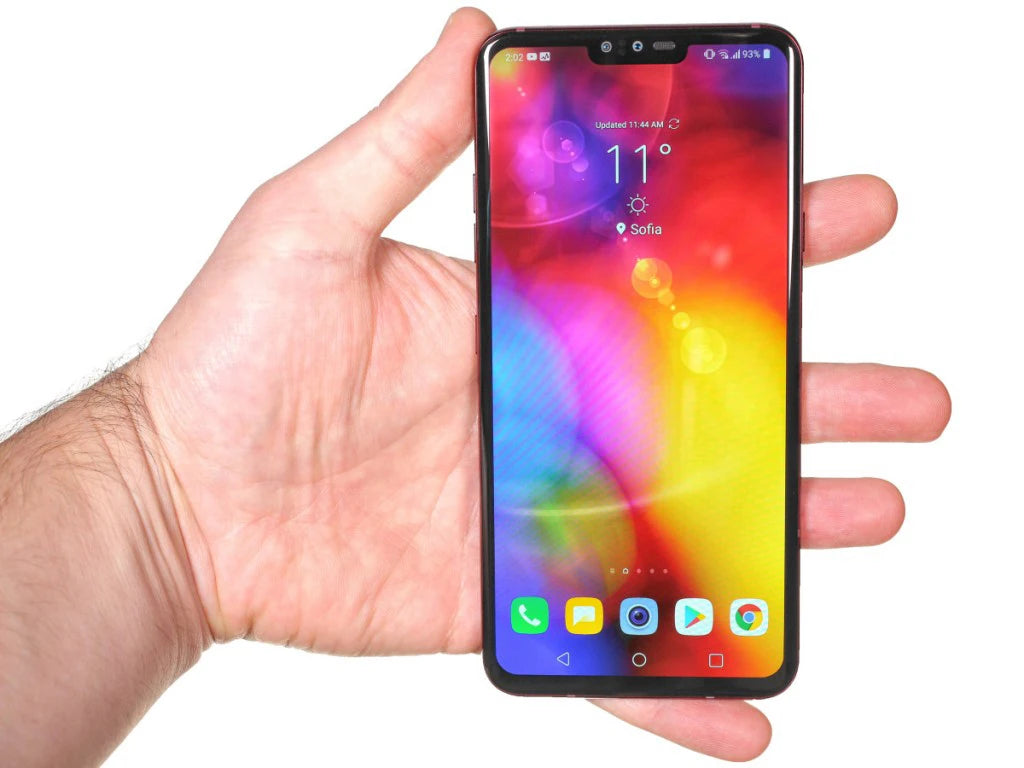 Original LG V40 ThinQ 4G LTE Mobile Phone 6.4'' 6GB RAM 64GB/128GB ROM 16MP Single/Dual SIM Fingerprint V405UA V405EBW