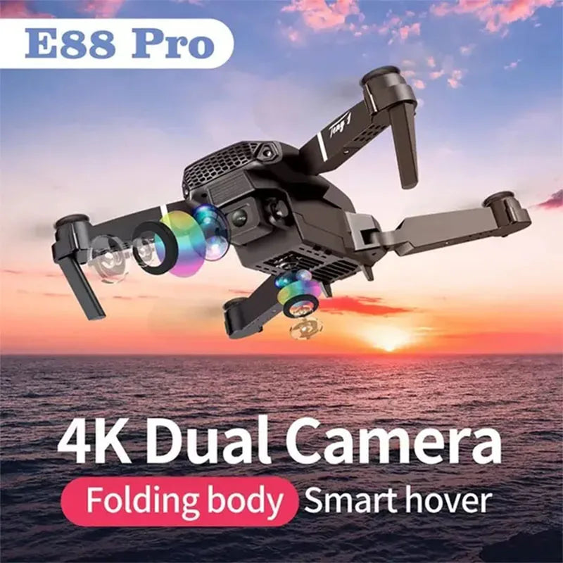 4K HD Camera X8Se V2 Drone 3-Axis Gimbal Quadcopter Remote Control Wifi GPS Dron