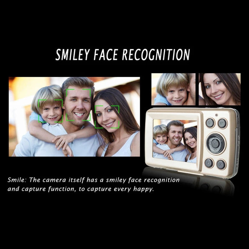 Portable Digital Camera | 1080P, Waterproof, Shockproof, CCD