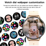 SACOSDING Bluetooth Call Ladies Smart Watch | Fitness Tracker, Answer Calls
