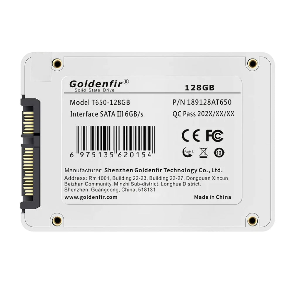High-Performance SSD - 550MB/s Write Speed | Internal Solid State Drive
