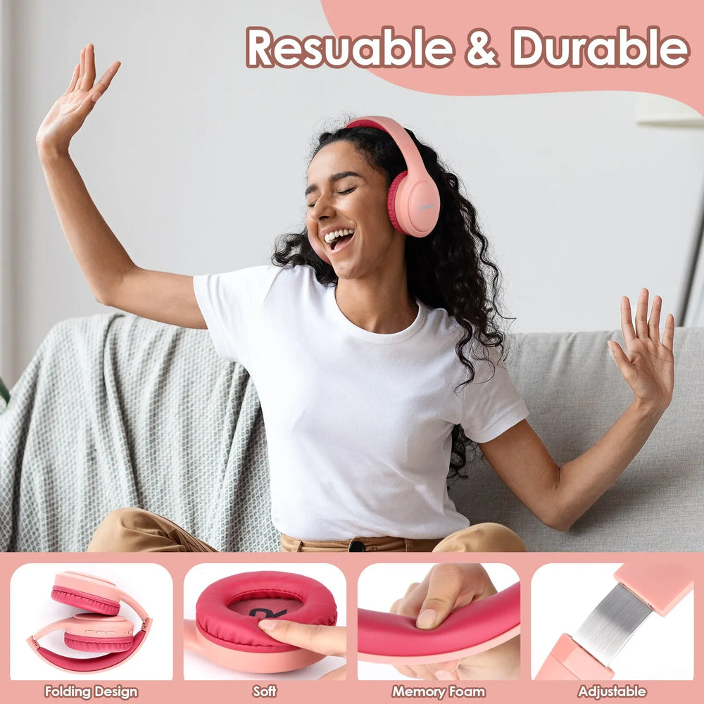 Bluetooth 5.0 Foldable Headphones | Balanced Armature, Mic