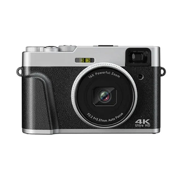 Erilles 48MP HD Digital Camera | Viewfinder, CCD, Stabilization