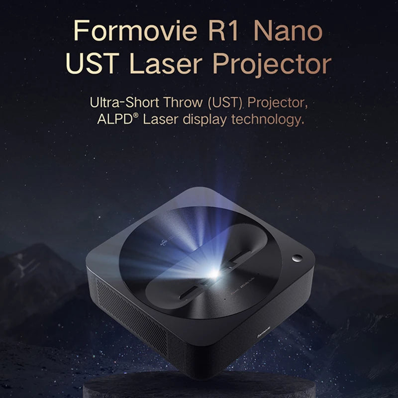 1080P HD Portable Home Theater Projector | Wireless, HDMI, Lightweight