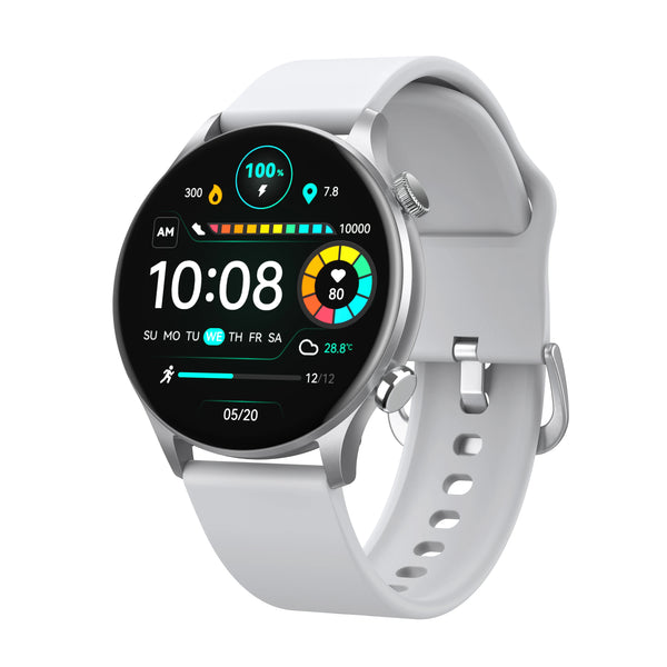 Solar Plus RT3 Smart Watch | Solar Charging, Fitness Tracker, Heart Rate