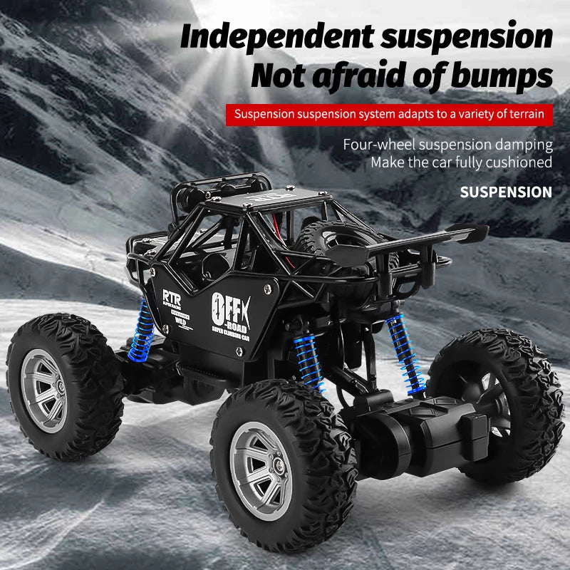 RC Car with LED Lights | Radio Remote Control, Lithium Battery