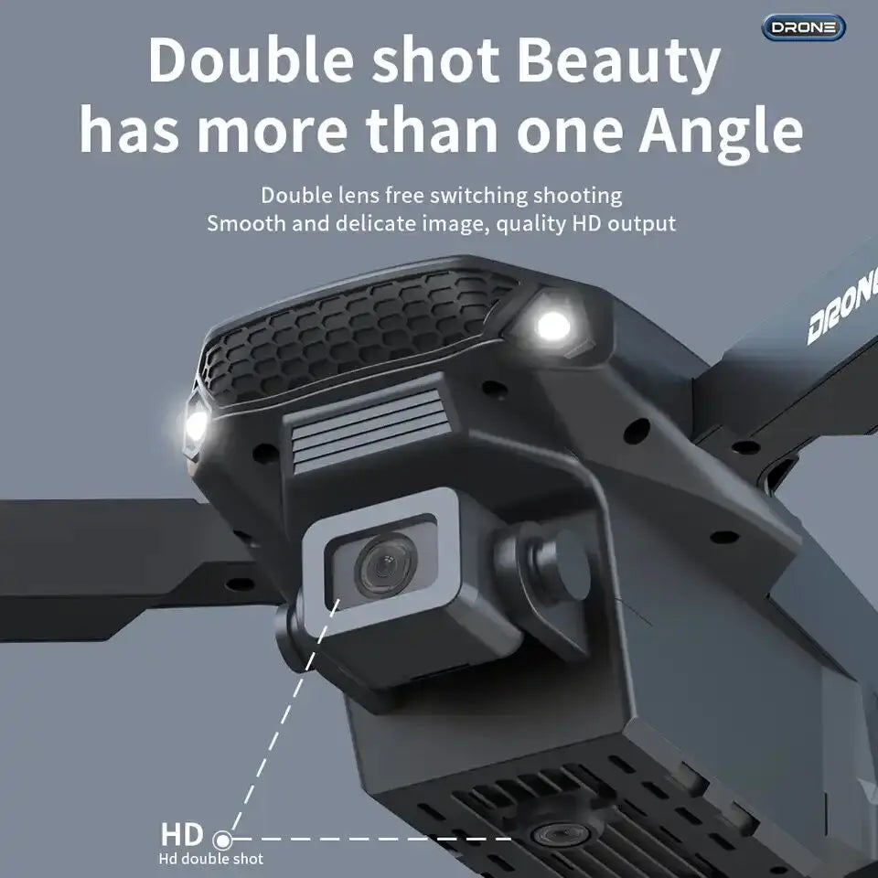 E88Pro 1080P HD Foldable RC Drone with Camera - 100m Range