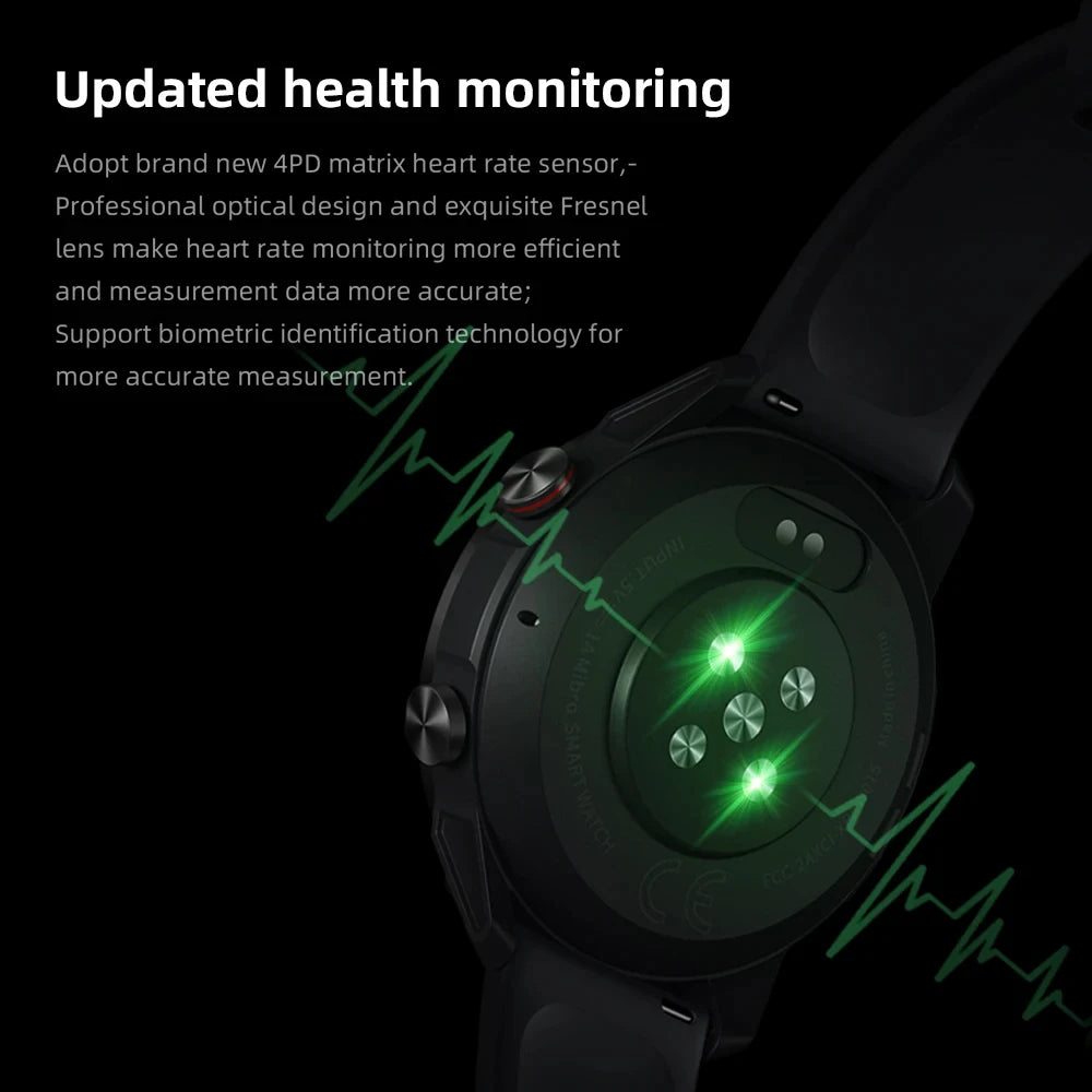 Mibro A1 Smartwatch | Fitness Tracker, Sleep Monitor, Call Answer