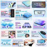 Blackview SHARK 8 Smartphone | Android 13, 64MP Rear, 13MP Front, Fast Charge