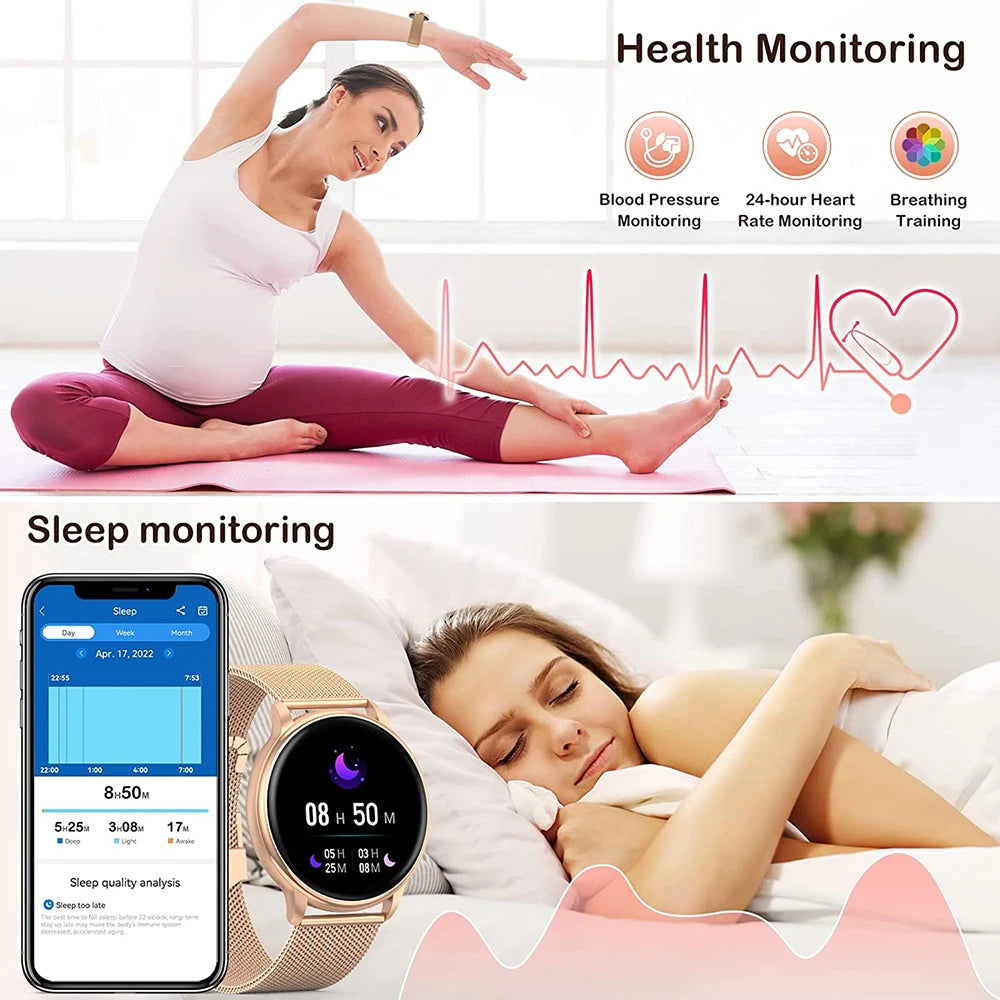 WEEDOM Custom Dial Bluetooth Call Smart Watch | Fitness Tracker, Remote Control