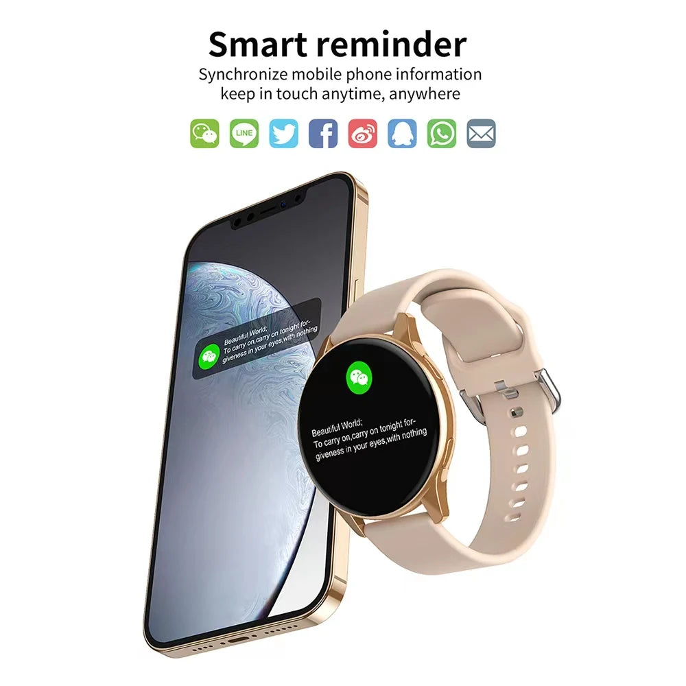 SACOSDING Bluetooth Call Ladies Smart Watch | Fitness Tracker, Answer Calls