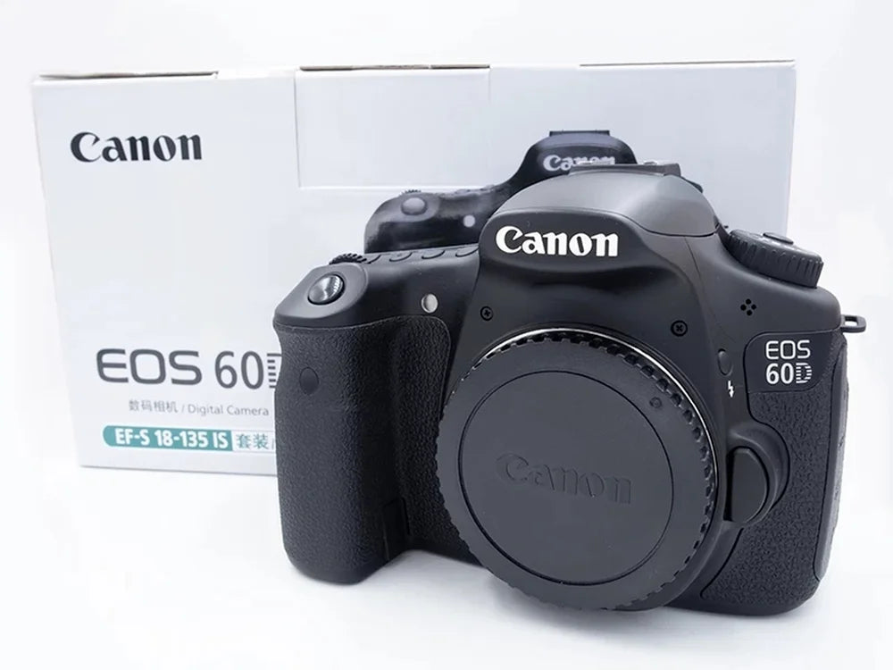 Canon EOS 60D DSLR Camera | 4K Video, Full Frame, 12MP