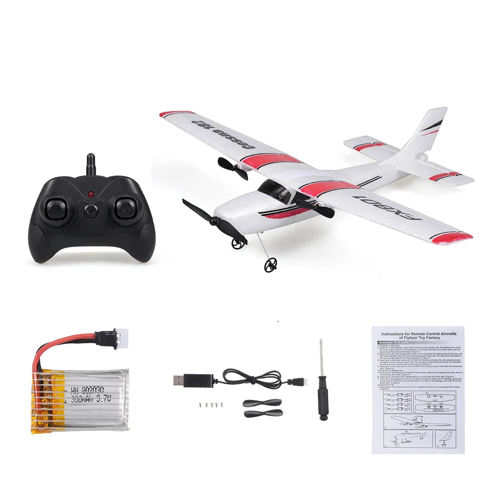 FX801 RC Plane | 2-Channel Foam Aircraft, 10-20min Flight