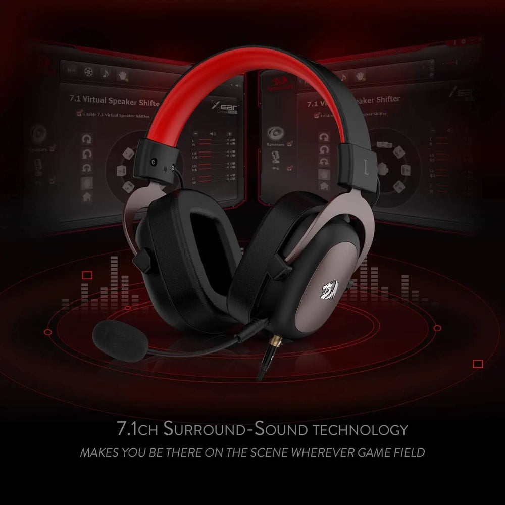 Wired Gaming Headset with Removable Microphone | Premium Audio
