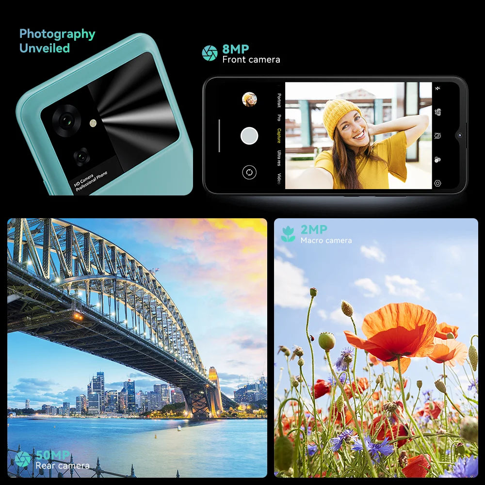 Cubot Note 21 Smartphone | 12GB+128GB, 6.56 inch HD+ Screen, 50MP Camera