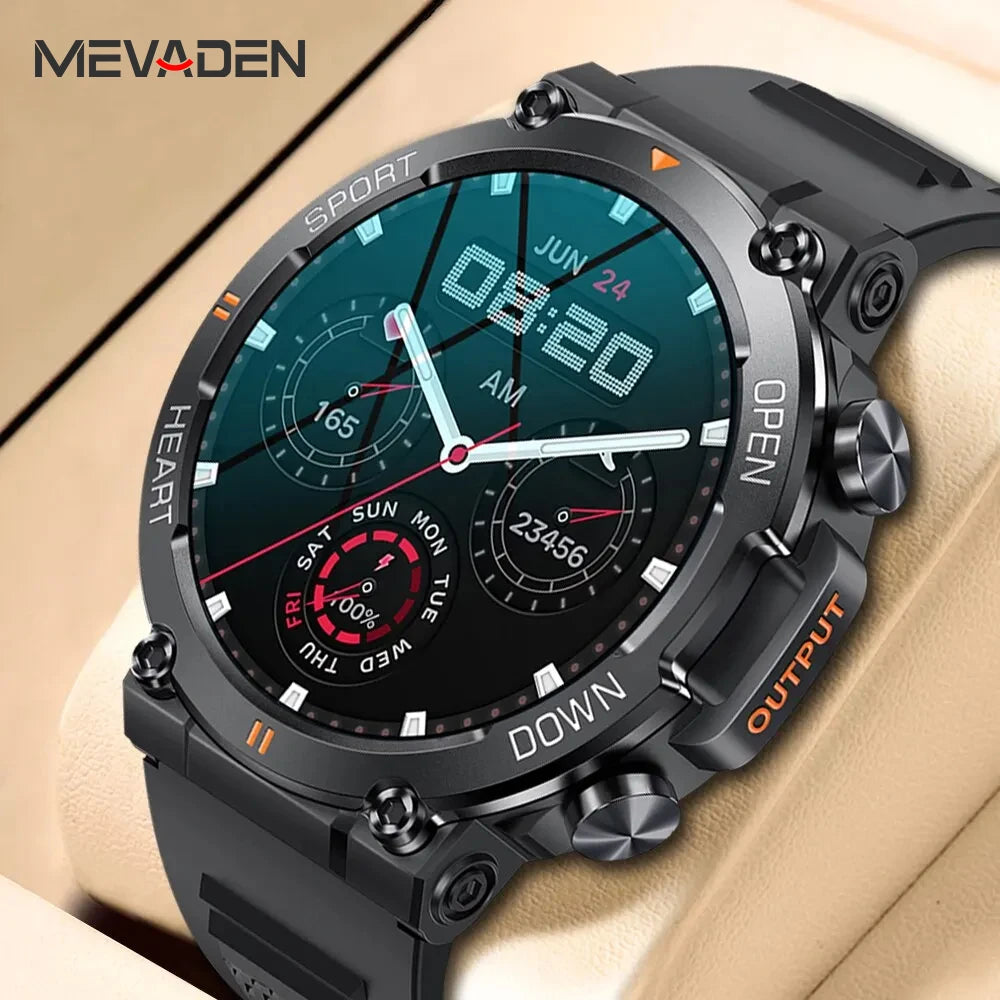 1.39 inch Men's Bluetooth Smart Watch | Fitness Tracker, Chronograph, Alarm