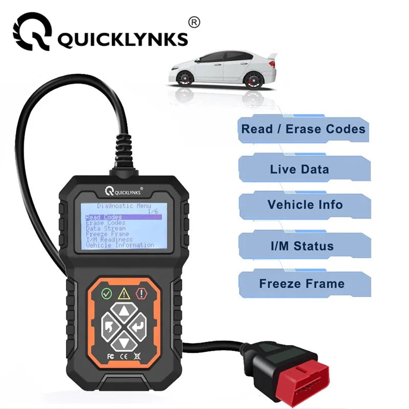 Professional Code Reader Scanner | OBD2, Diagnostic Tool