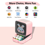 Retro Pixel Art Bluetooth Speaker | Portable, LED Display