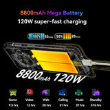 Blackview BL8800 Night Vision & Pro 5G Rugged | 50MP Camera, Fast Charge