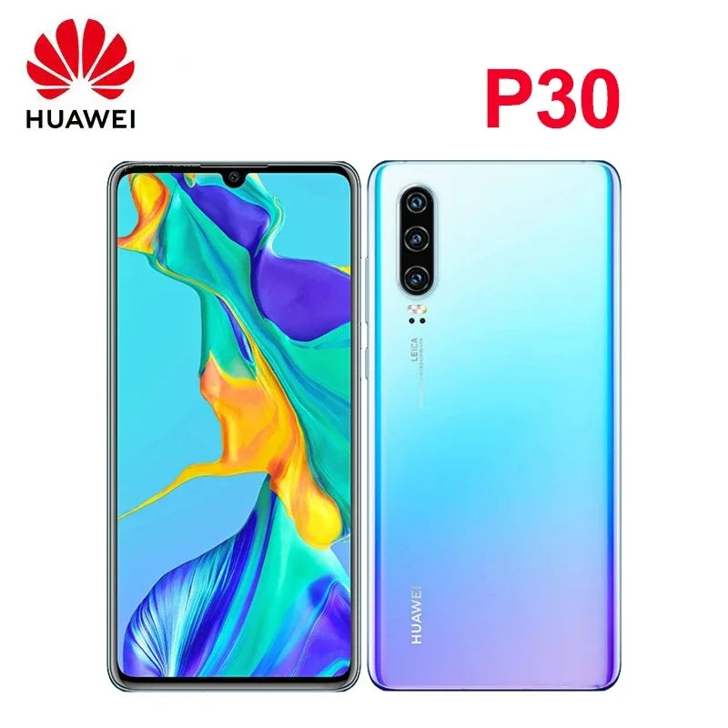 Huawei P30 Smartphone | Android, 40MP Rear, 32MP Front, 1080x2340, Fast Charge
