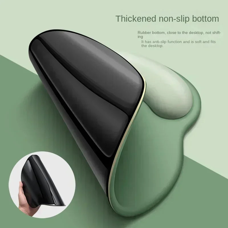 Ergonomic Mouse Pad with Wrist Rest - Premium Silicone Support