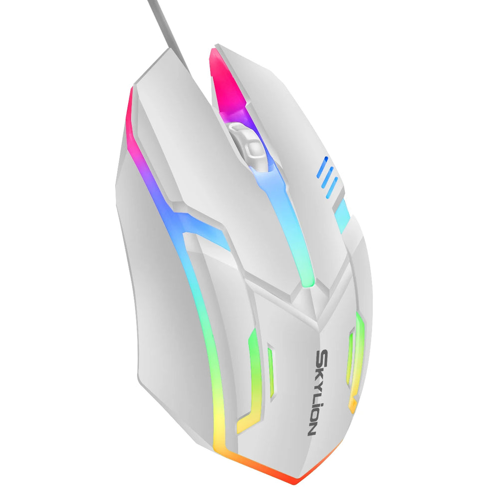 Colorful F1 Wired USB Mouse - 3-Button Ergonomic Design
