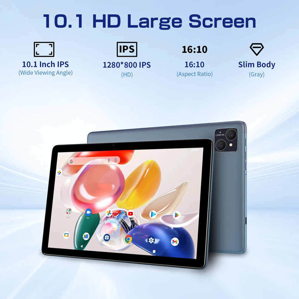 Vasoun Android 13 Tablet 10.1" | 12GB RAM, 128GB, 4G Dual SIM