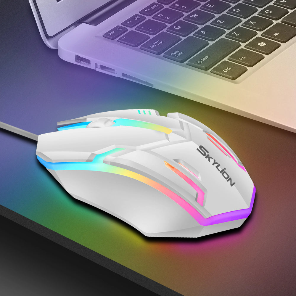 Colorful F1 Wired USB Mouse - 3-Button Ergonomic Design