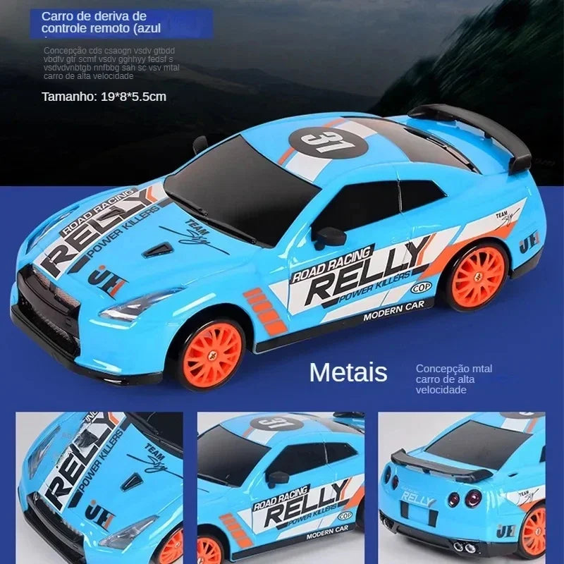 Professional RC Remote Control Car | 35m Range, Metal/Plastic, USB