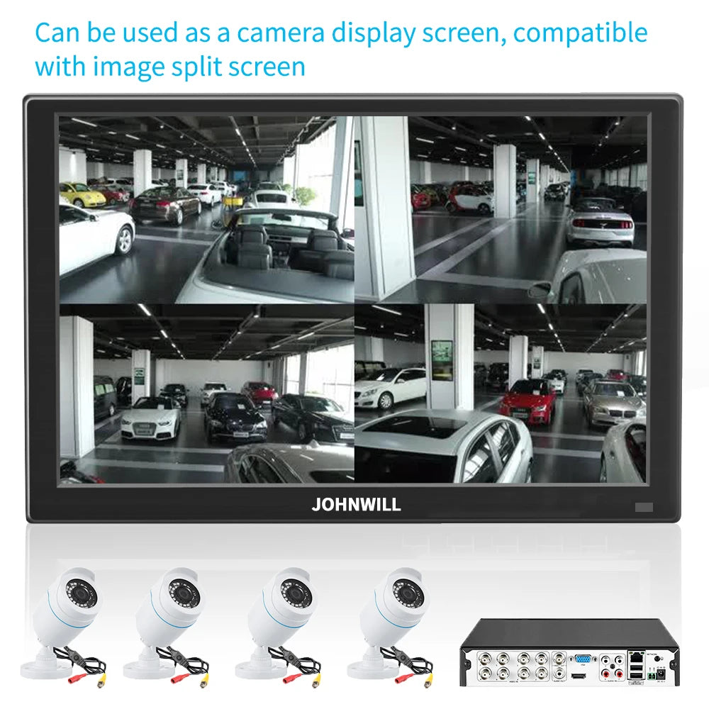 JOHNWILL 13.3 inch Portable Monitor | 1366x768, 60Hz, TFT