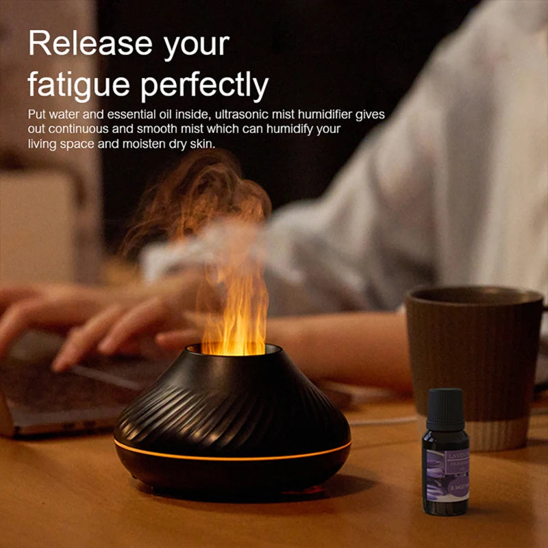 USB Portable Air Humidifier | Mini, Desktop, LED Light