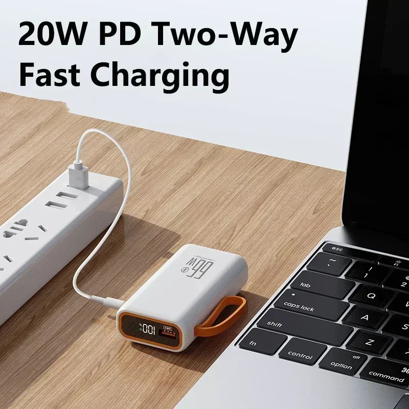 30000mAh/20000mAh 65W Power Bank | Quick Charge, LED Display, Type C