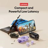 Lenovo X15 II Gaming Earphones | TWS, 24H Battery, Bluetooth