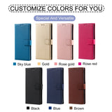 Solid Color PU Leather Case for iPhone | Magnetic, Card Pocket, Dual Layer