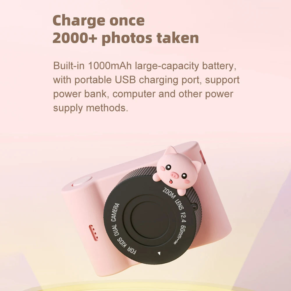 48MP Children's Digital Camera | HD Touch Screen, CMOS