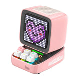 Retro Pixel Art Bluetooth Speaker | Portable, LED Display