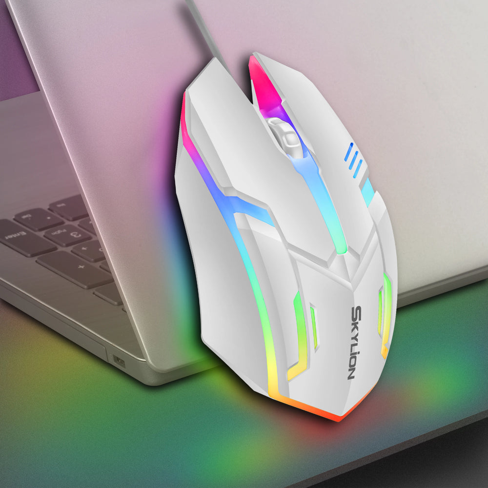 Colorful F1 Wired USB Mouse - 3-Button Ergonomic Design