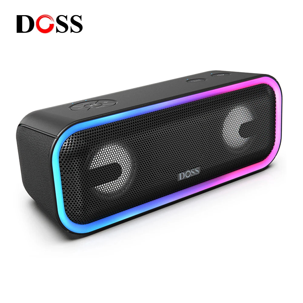 24W Wireless Bluetooth Speaker | Deep Bass, Waterproof, AUX/Bluetooth, 2-Channel, Battery
