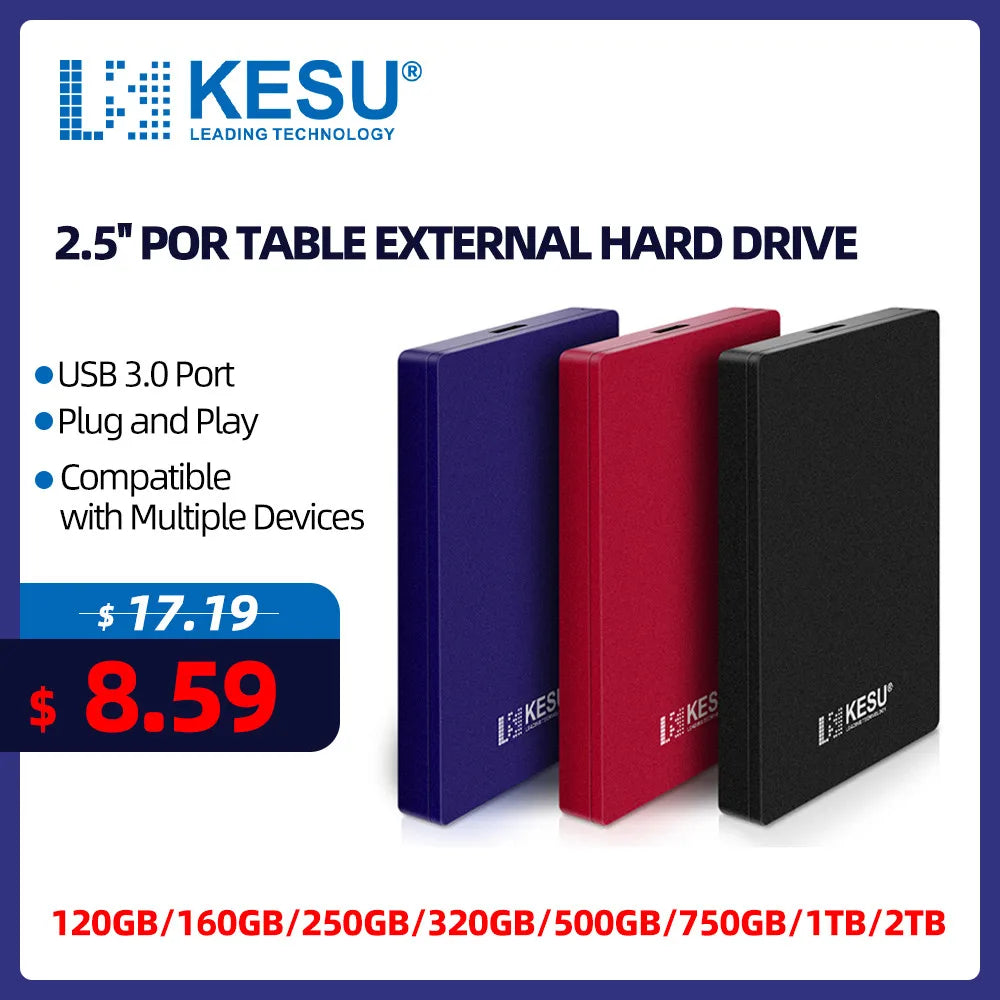 2.5" External Hard Drive