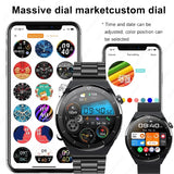 GT3 Pro Bluetooth Smart Watch | NFC, Heart Rate, Blood Pressure, 1.36 inch
