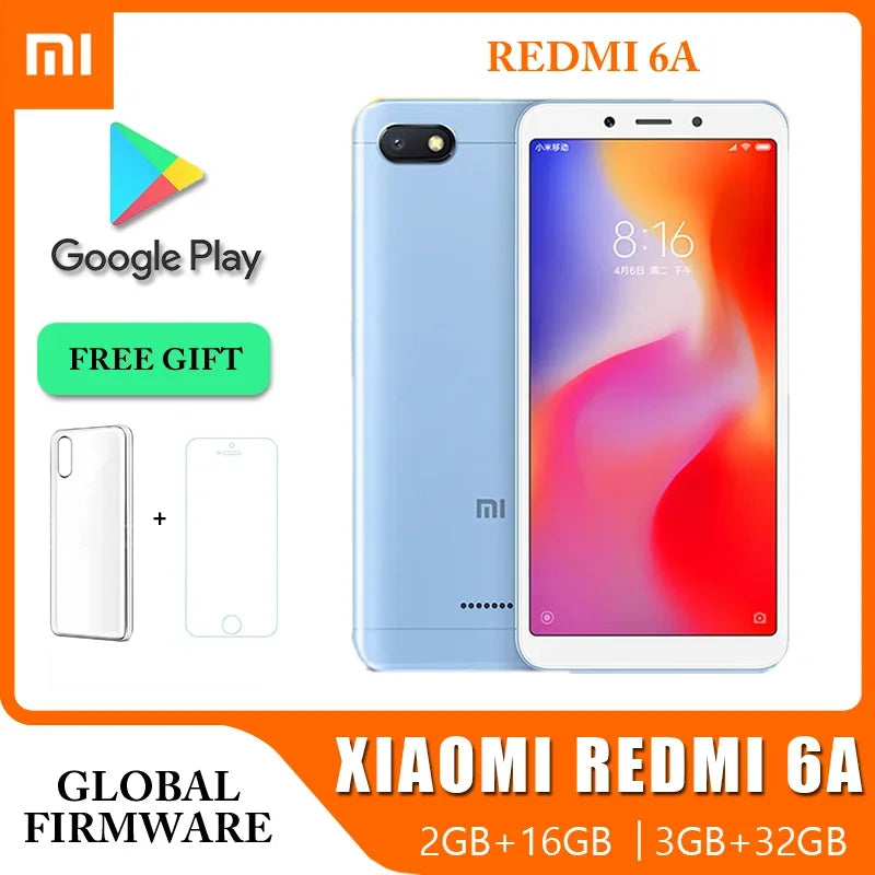 Original Xiaomi Redmi 7 4GB 64GB 6.81'' Mobile Phone