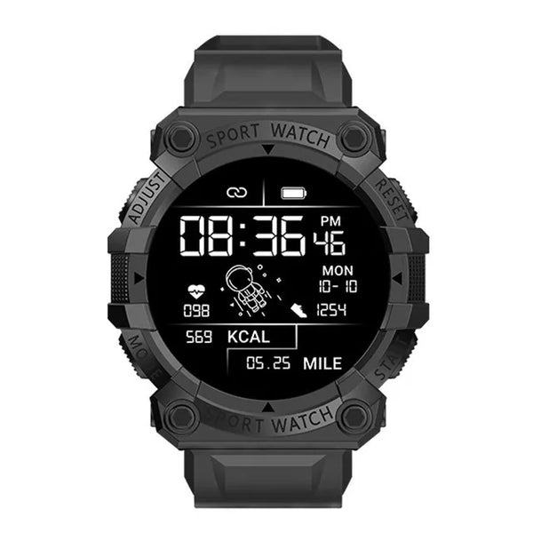 Bluetooth Waterproof Smart Watch with Pedometer | Sleep Monitor, Android/iOS