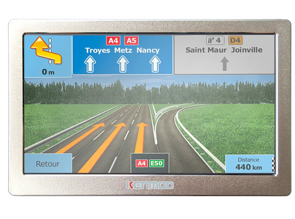 7" Car GPS Navigation | HD LCD, Multi-Language, Truck Edition