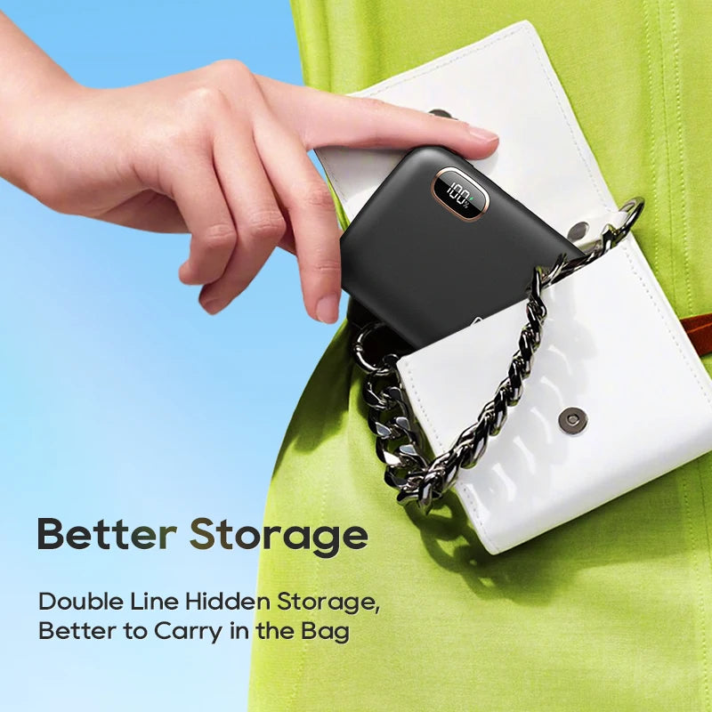 10000mAh Power Bank | Digital Display, USB Type C, Fast Charging